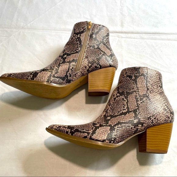 Matisse Shoes Coconuts By Matisse Snake Skin Boots Poshmark